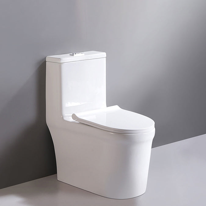 Siphon Jet Urine Toilet One-Piece Toilet Porcelain Floor Mounted Flush Toilet