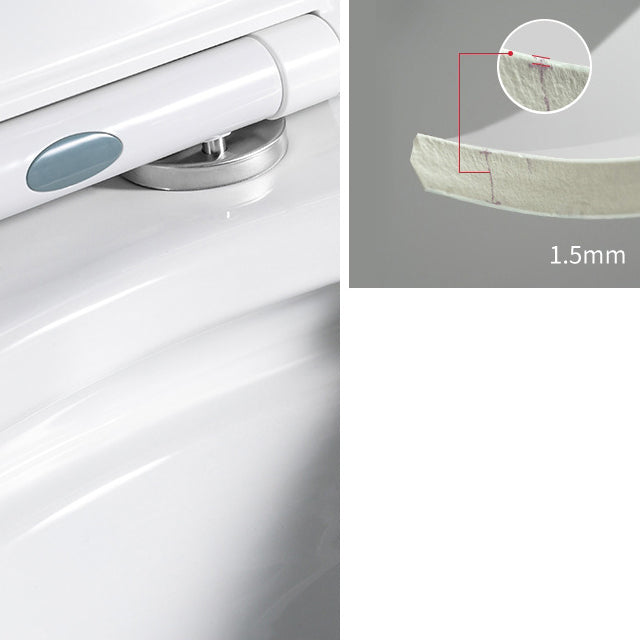 Modern Flush Toilet One Piece Toilet All-In-One Siphon Jet Toilet