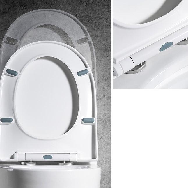 Modern Flush Toilet One Piece Toilet All-In-One Siphon Jet Toilet
