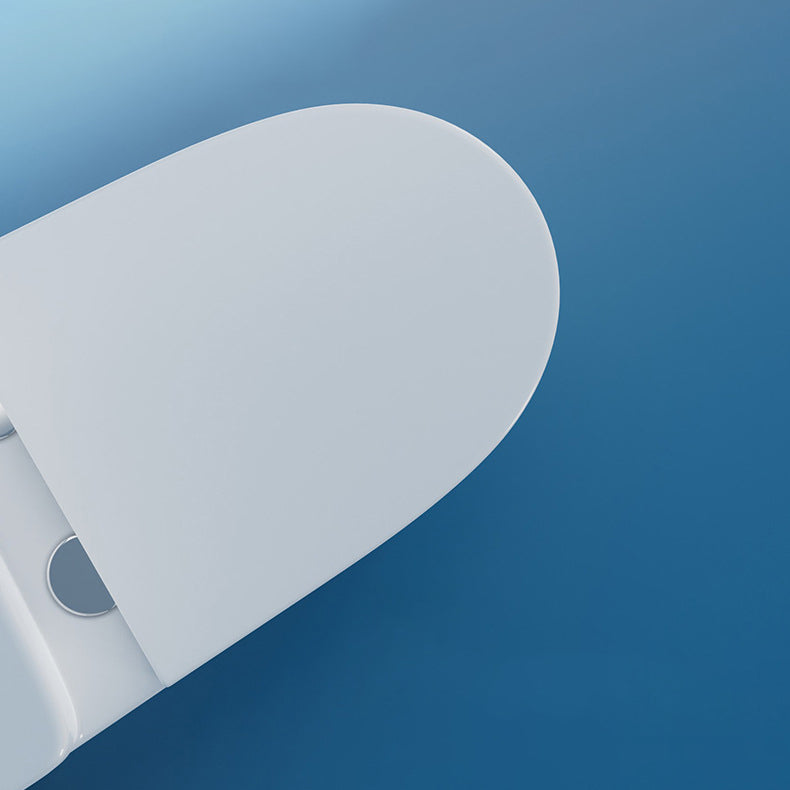 Contemporary Floor Mounted Toilet Bowl One-Piece Toilet for Washroom