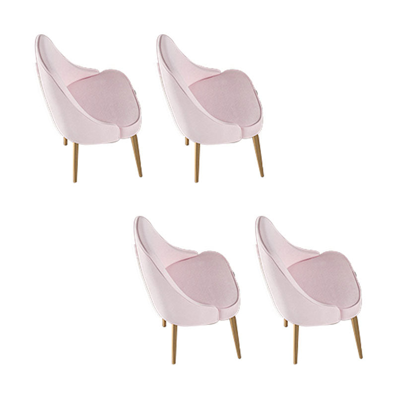 Modern Dining Set with Velvet Chairs 1/4/5/7 Pieces Dinette Set