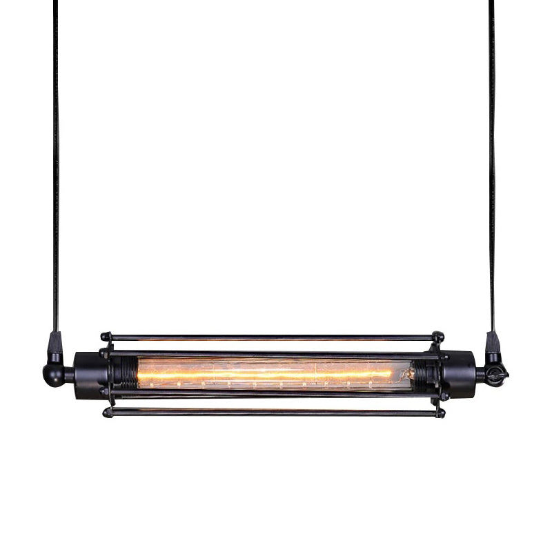 Industrial Hanging Ceiling Light Metal 1 Light Pendant Lighting Fixtures for Dining Room