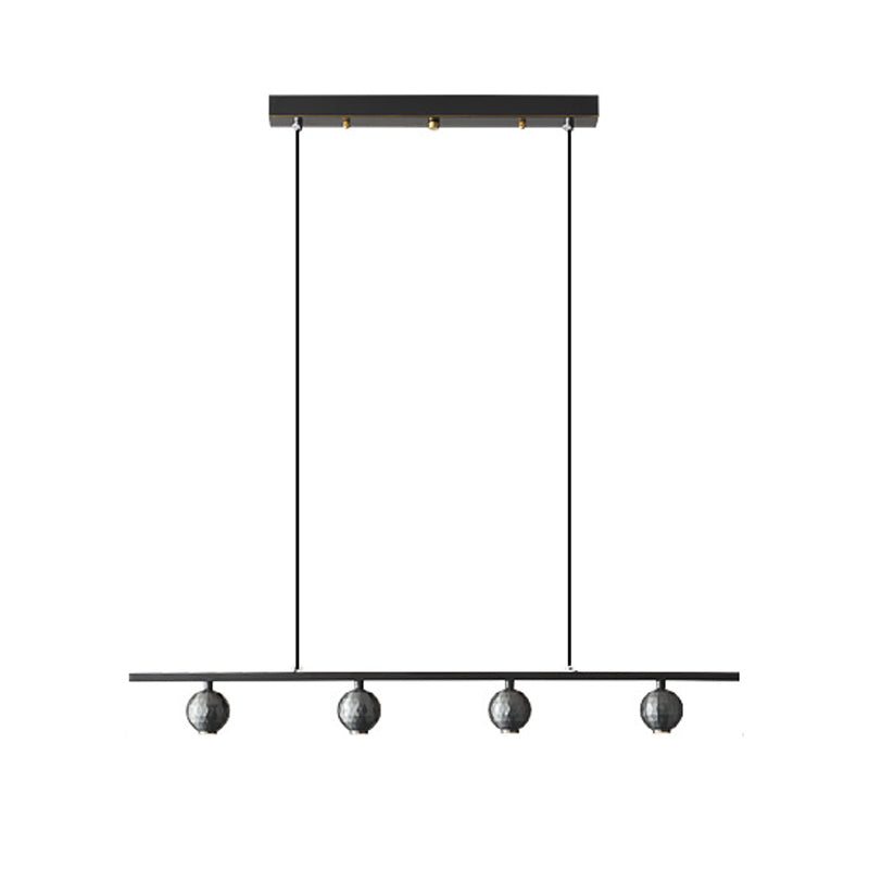 Minimalism Island Light Fixture Peas Hanging Lamp with Metal for Dining Room
