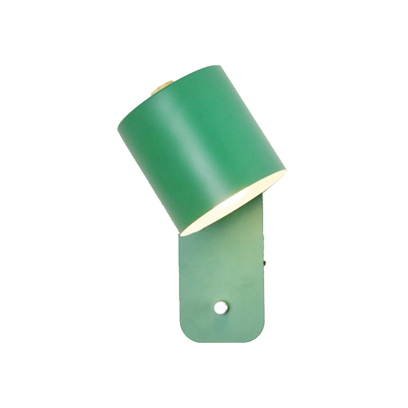 Nordic Style Metal Wall Light Colorful Adjustable Wall Lamp for Bedroom