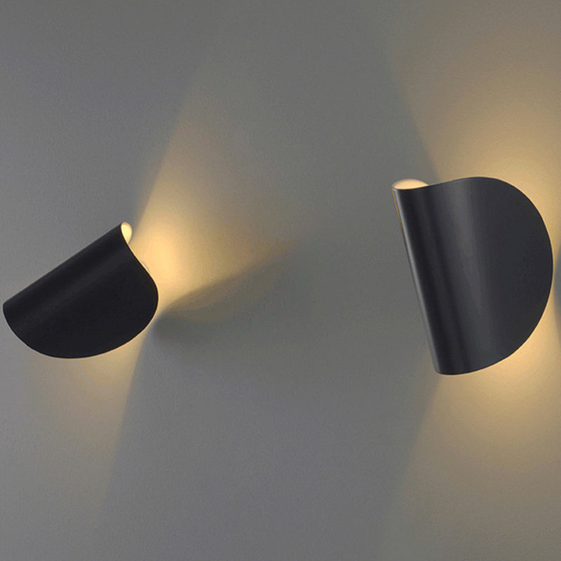 Geometric Wall Lighting Ideas Contemporary Metal 1 Light Wall Sconce Lights