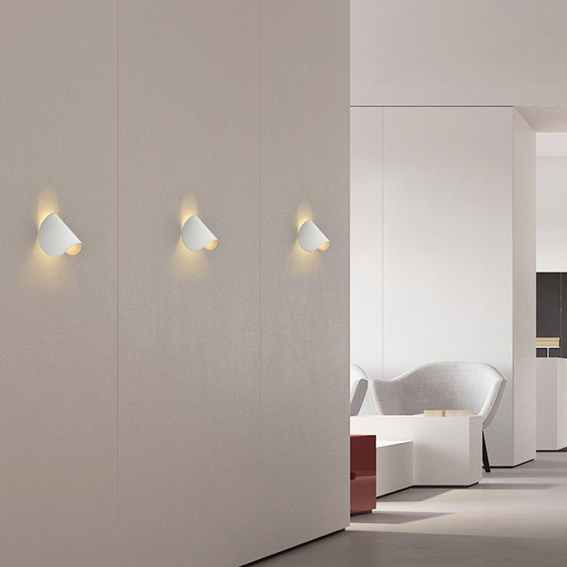 Geometric Wall Lighting Ideas Contemporary Metal 1 Light Wall Sconce Lights