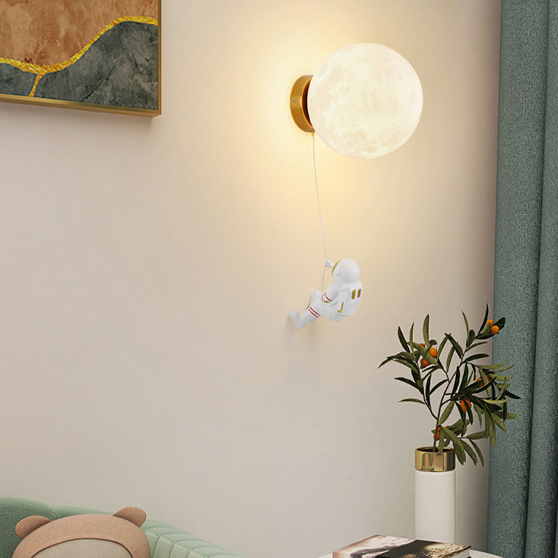 Contemporary Globe Sconce Lights Glass 1 Light Wall Lighting Fixtures