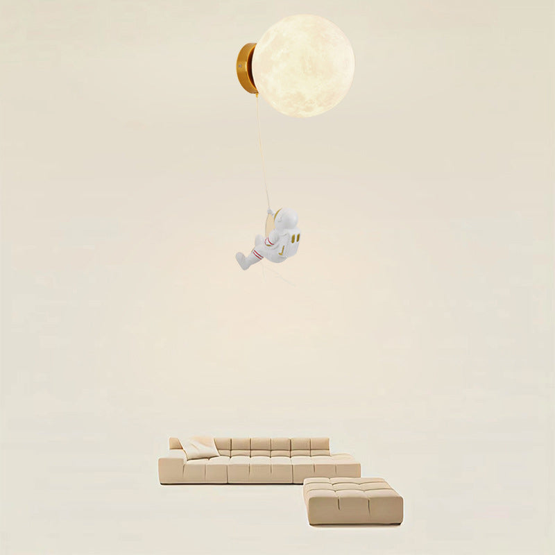 Contemporary Globe Sconce Lights Glass 1 Light Wall Lighting Fixtures