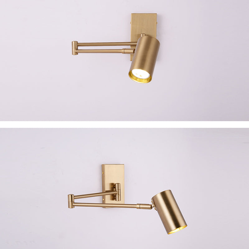 Contemporary Wall Sconce Minimalist Wall Light Fixture with Adjustable Arm