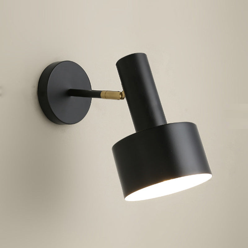 Modern Wall Sconce Metallic Wall Light Fixture with Adjustable Arm