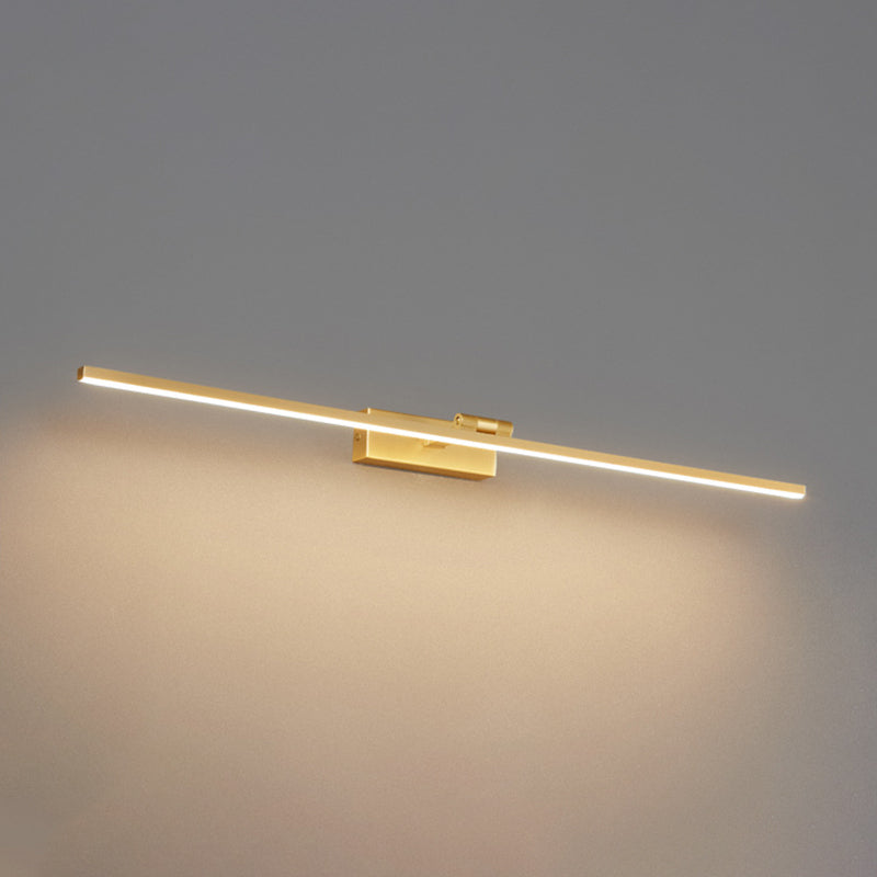 LED Mirror Front Light Modern 1-Light Vanity Light with Acrylic Shade for Bathroom