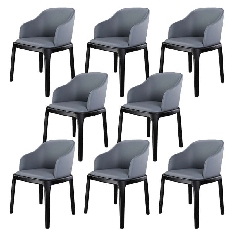 Traditional Chair Wood Solid Back Dining Room Chair for Kitchen