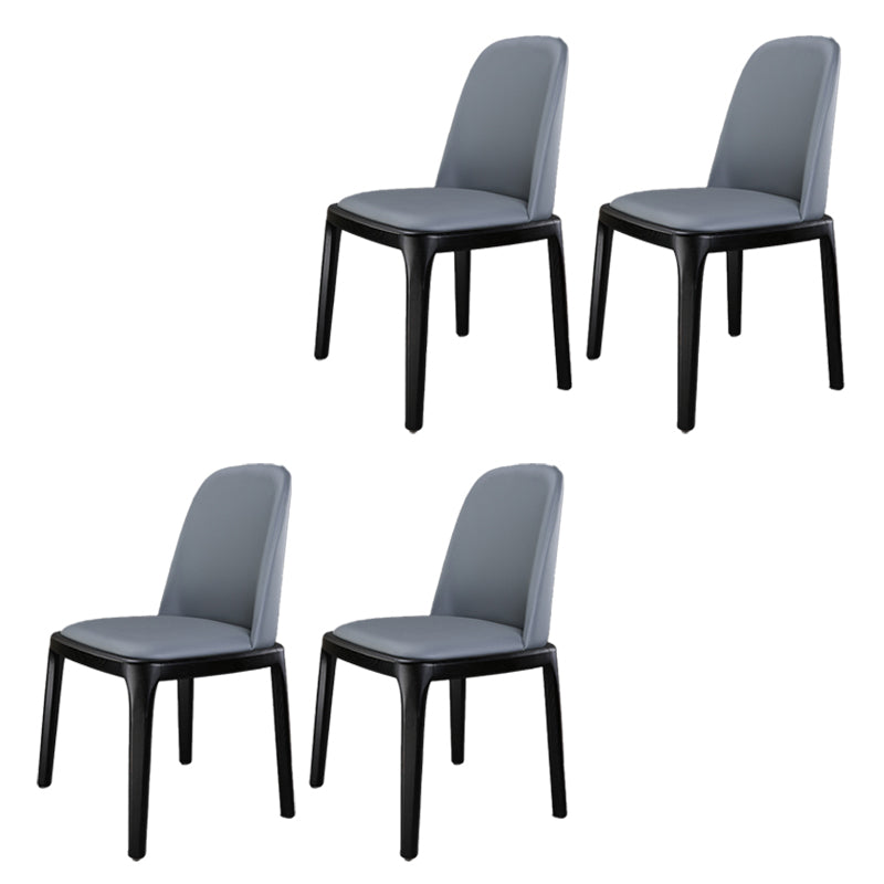 Traditional Chair Wood Solid Back Dining Room Chair for Kitchen