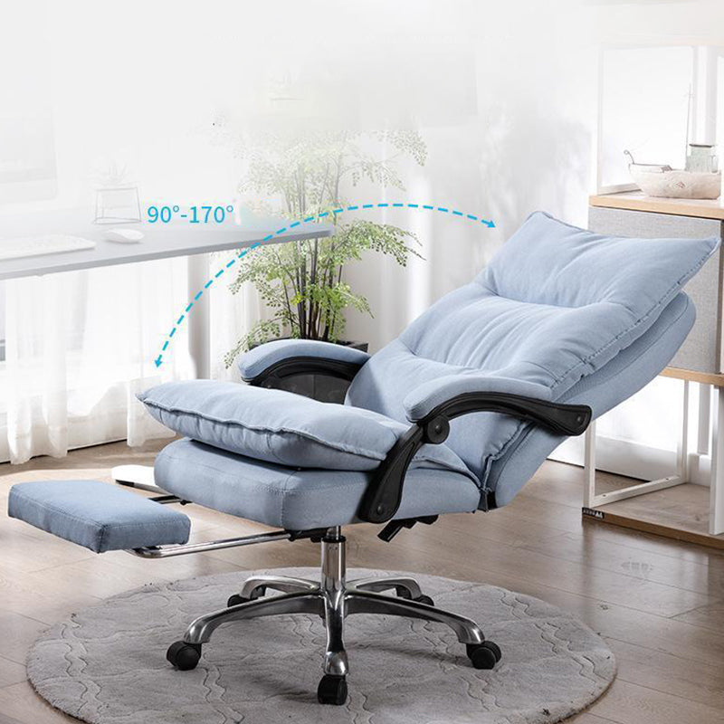 Modern Desk Chair Ergonomic Computer Chair High-Back Chair with Wheels