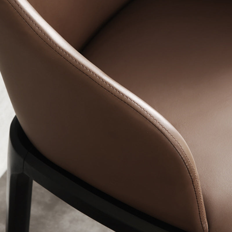 Traditional Chair Wood Solid Back Dining Room Chair for Home