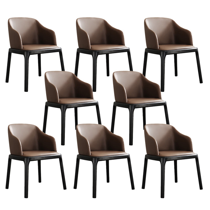 Traditional Chair Wood Solid Back Dining Room Chair for Home