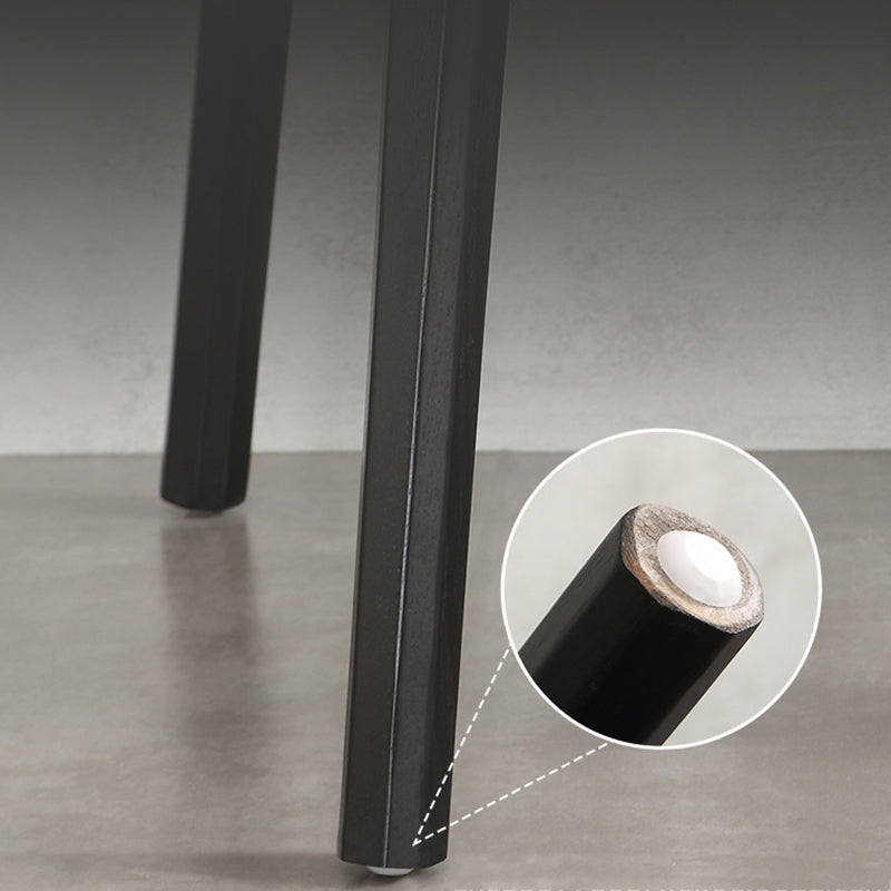 Traditional Chair Wood Solid Back Dining Room Chair for Home