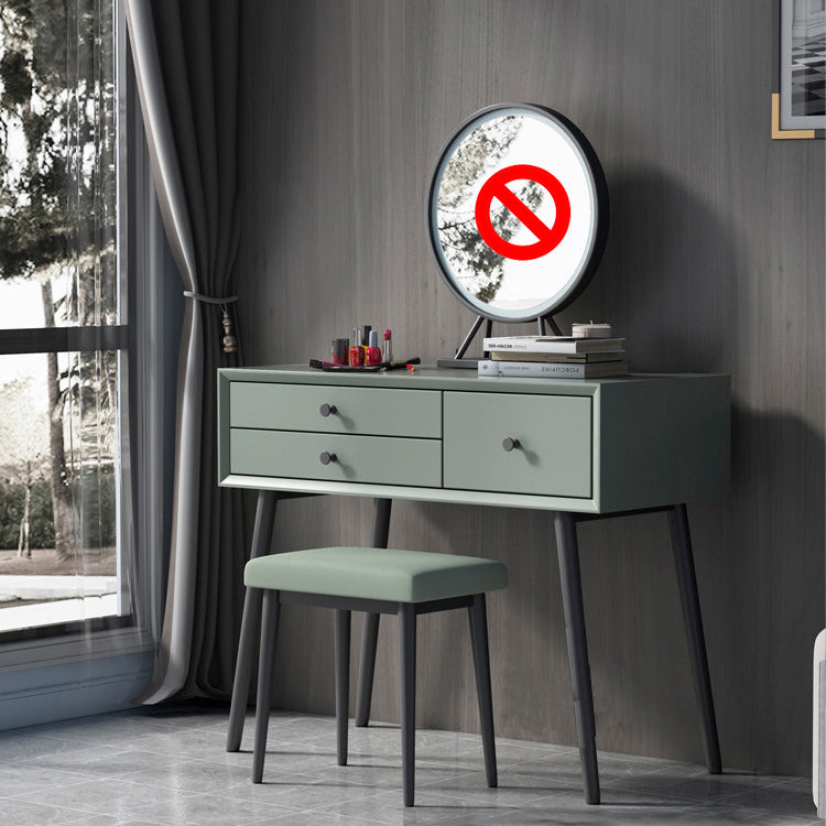 Modern 233.46" Height 3-Drawer Table Top Makeup Vanity for Bedroom