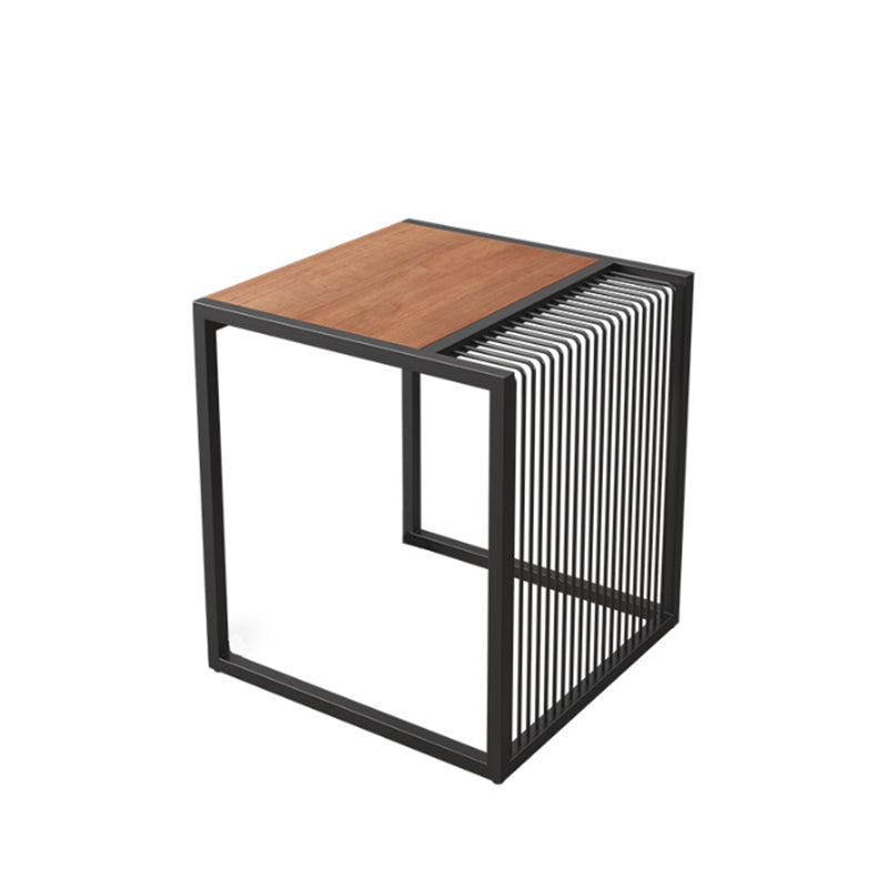 Frame 2 Nesting Coffee Table Iron & Solid Wood Cocktail Table Set