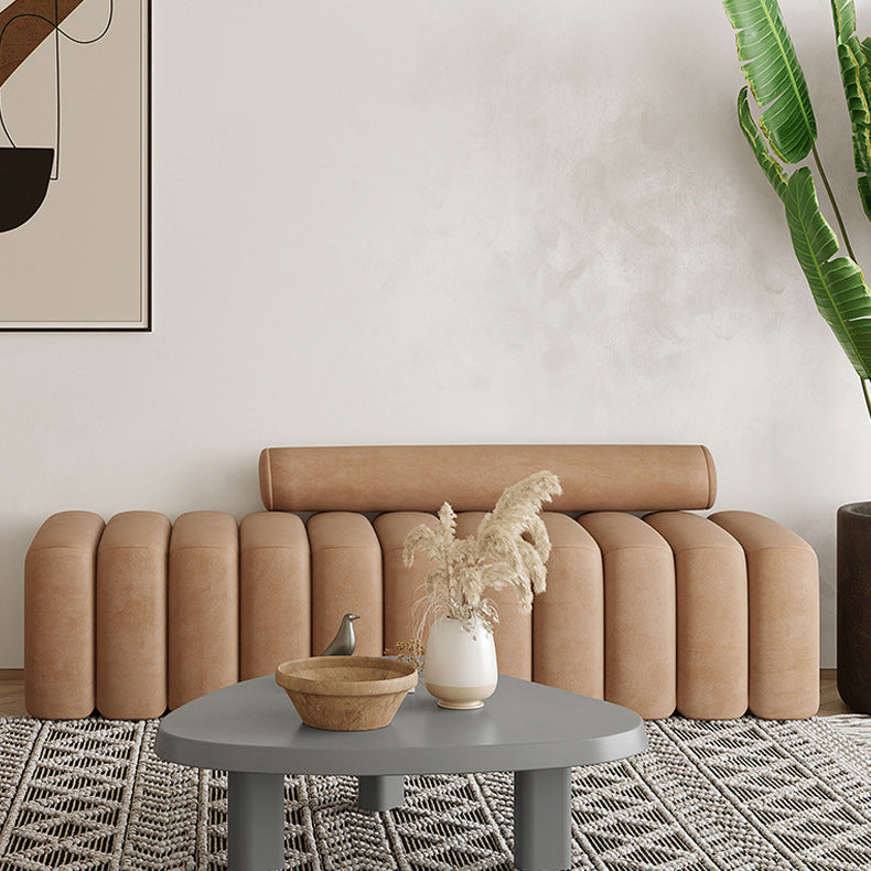 Armless Sofa 14.96" H * 19.69" W Contemporary Sofa for Living Room
