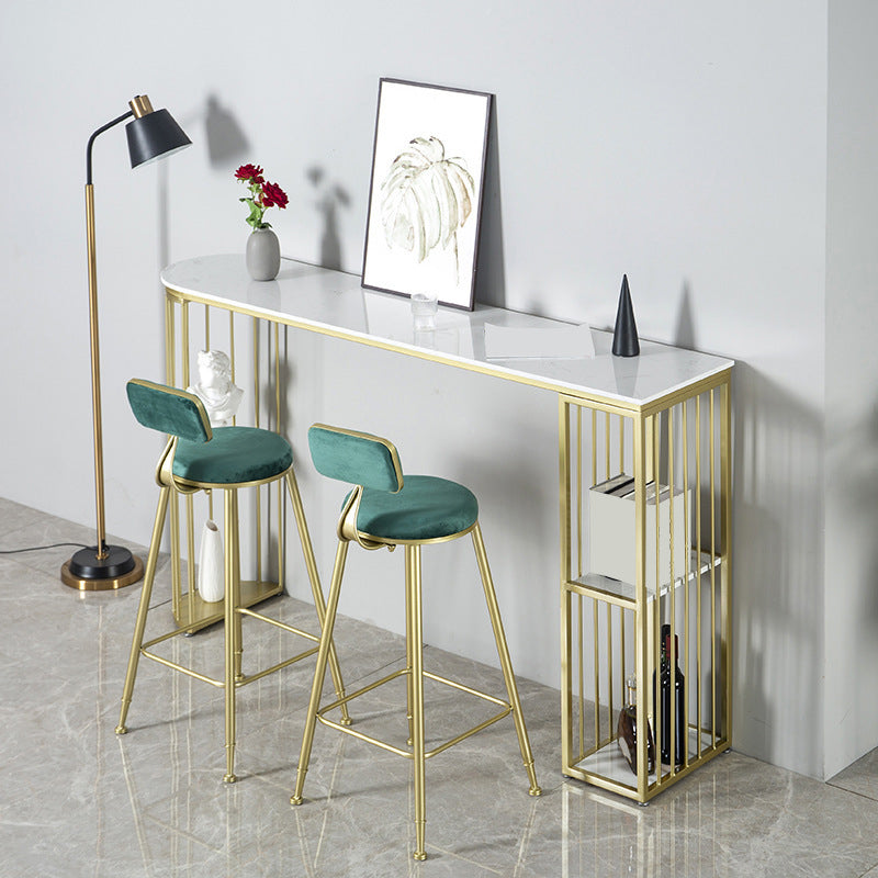 Specialty Bar Table Bar Height Modern Pub Table for Indoor and Breakroom