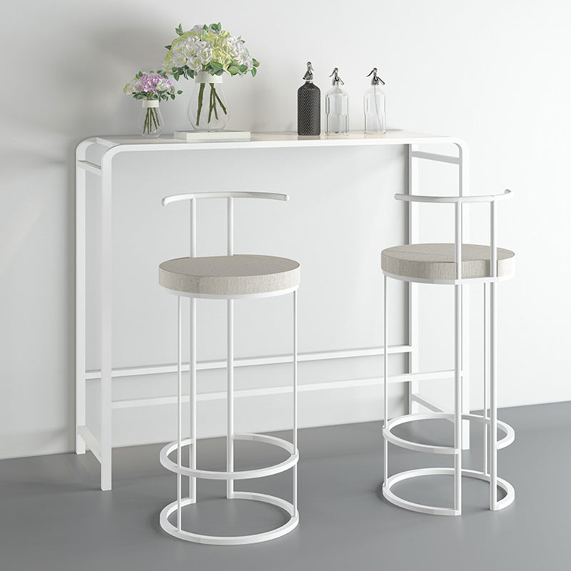 Industrial Bar Table Bar Height Rectangle Pub Table for Indoor and Breakroom