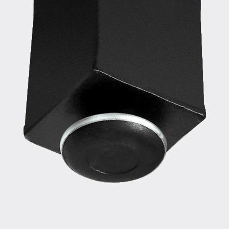 Industrial Bar Table Solid Wood Rectangle Pub Table for Outdoor Breakroom