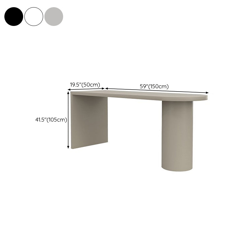 Solid Wood Bar Table Specialty Contemporary Pub Table for Indoor