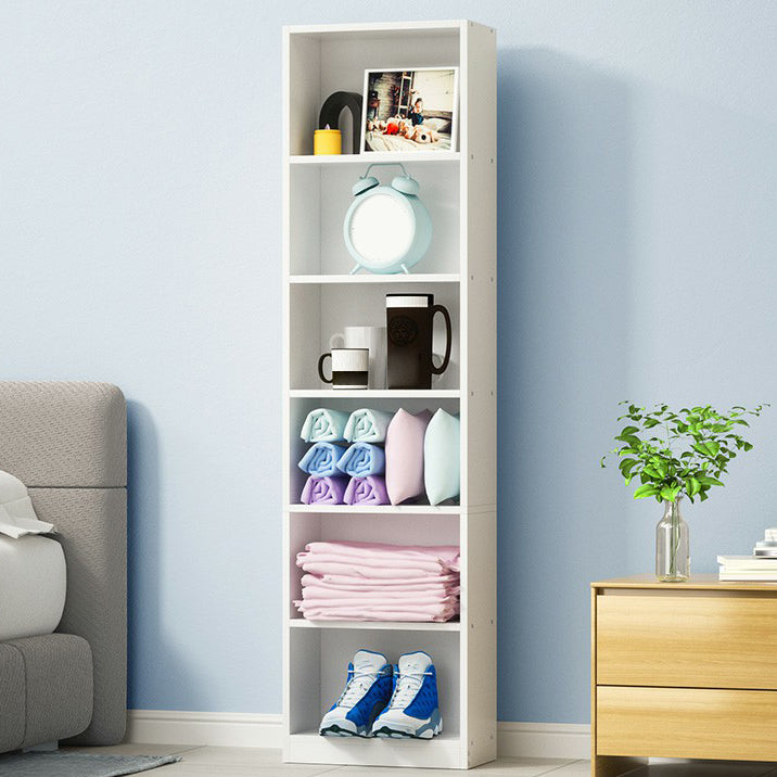 Engineered Wood Wardrobe Cabinet with Shelves Modern Wardrobe Closet