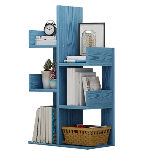 Modern Engineered Wood Bookshelf Open Bookcase Book Shelf for Living Room