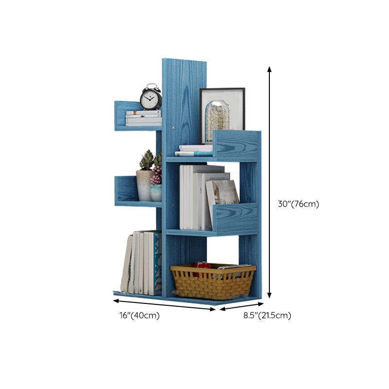 Modern Engineered Wood Bookshelf Open Bookcase Book Shelf for Living Room