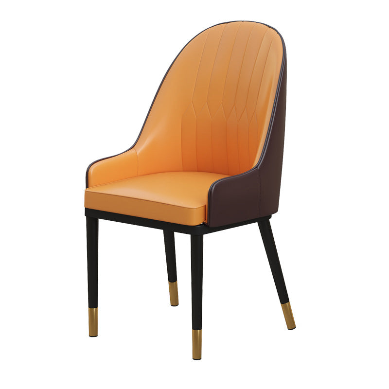 Contemporary Dining Set with Padded Chairs 1/5 Pieces Stone Top Dinette Set for Home