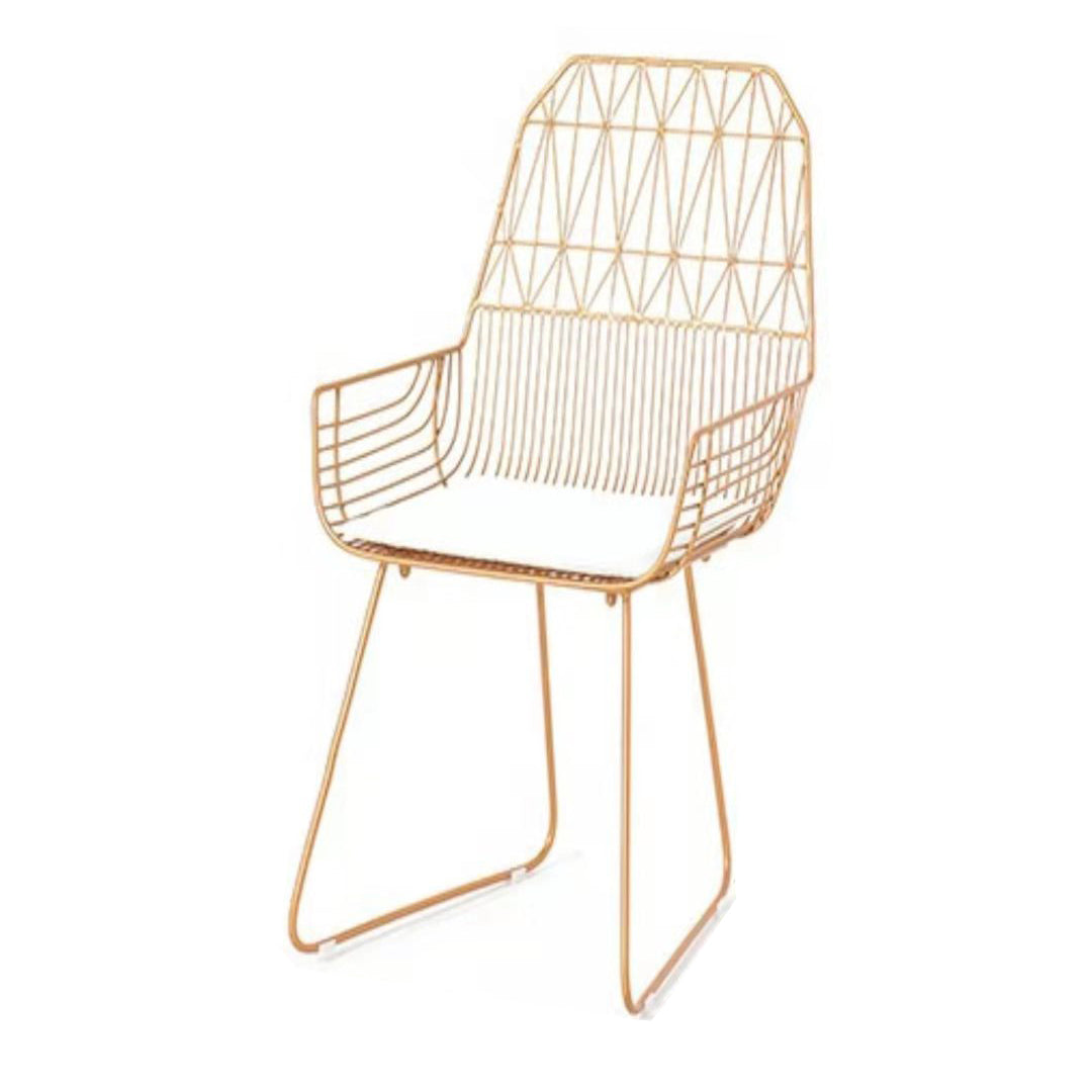 Metal Dining Table Set for Kitchen 1/5/7 Pieces Modern Dinette Set