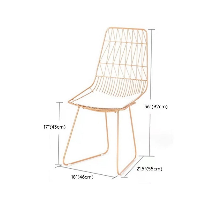 Metal Dining Table Set for Kitchen 1/5/7 Pieces Modern Dinette Set