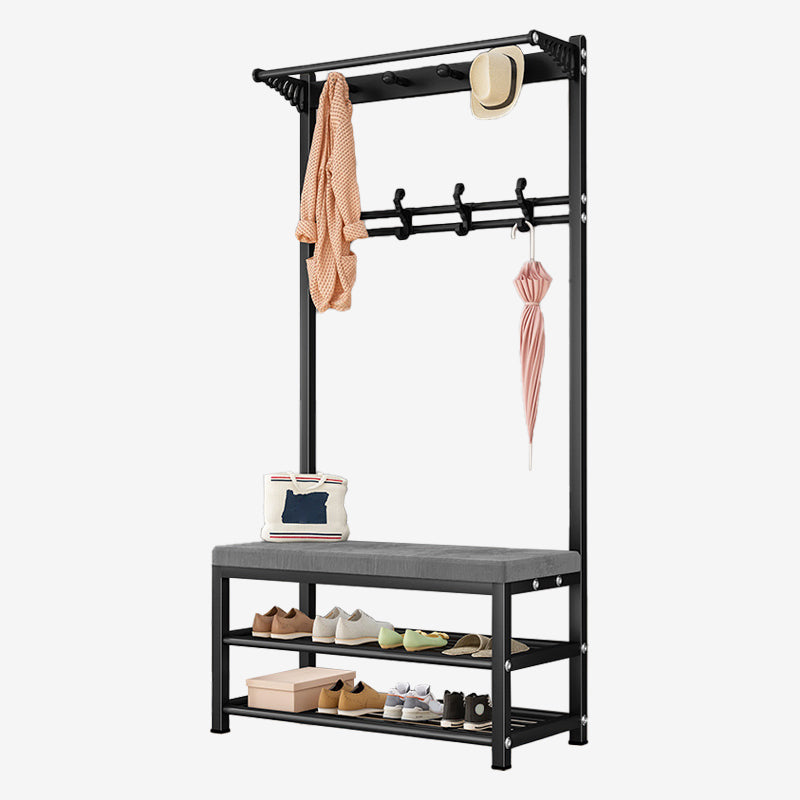 12.99 Inch Wide Industrial Cushioned Bench Foam Bench with Shoe Storage