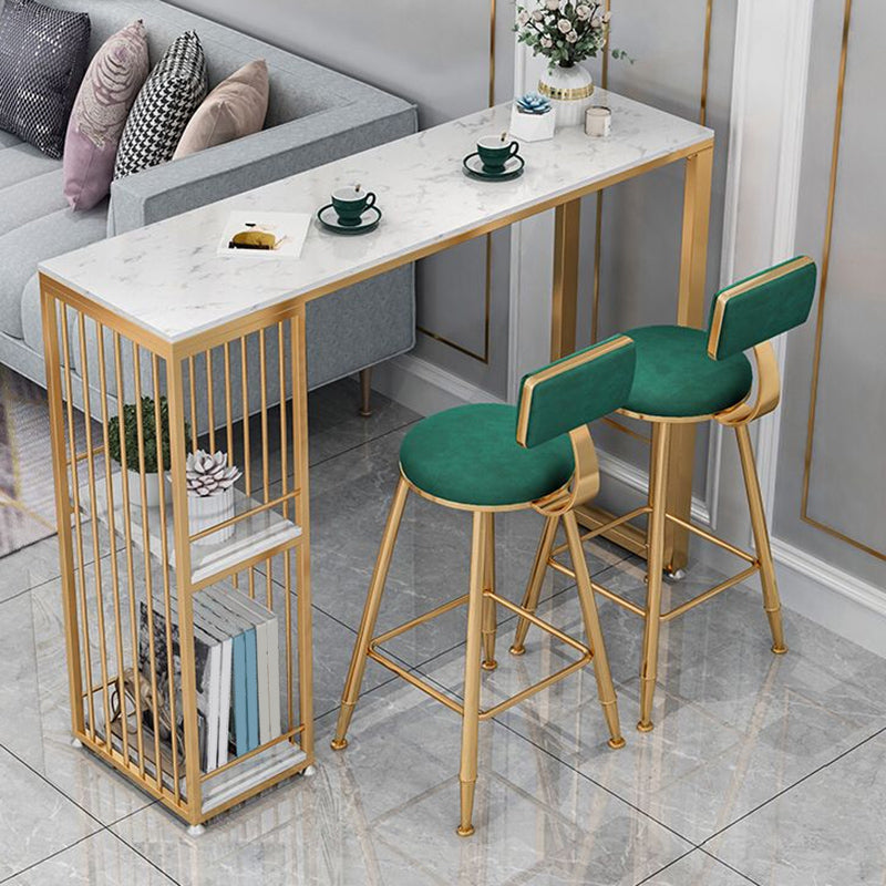 1/2/3 Pieces Bar Stool and Table Set Contemporary Pub Dining Set