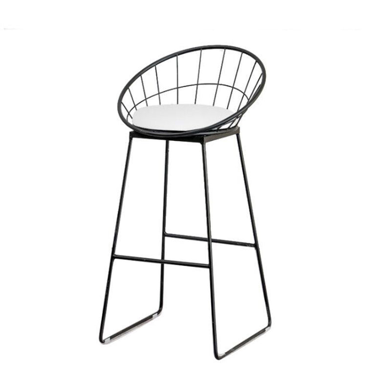 Modern Bar Table Set 1/3 Pieces Faux Marble Counter Table with Upholstered Stools