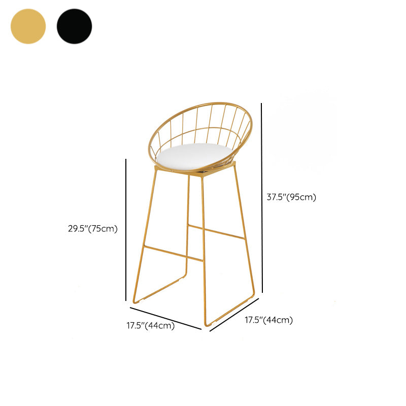 Modern Bar Table Set 1/3 Pieces Faux Marble Counter Table with Upholstered Stools