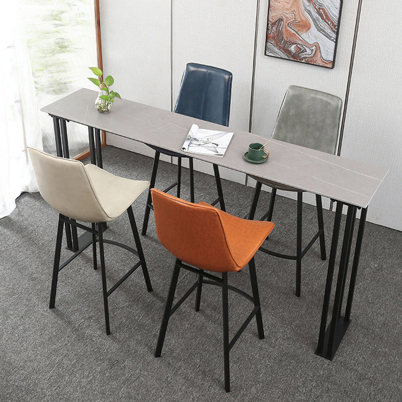 1/2/3/5 Pieces Bar Stool and Table Set Industrial Pub Dining Set