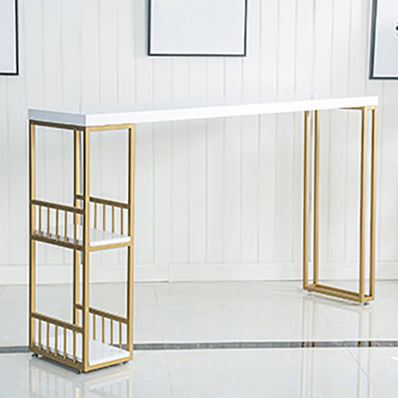 Rectangular Bar Stool and Table Set 1/2/3 Pieces Industrial Pub Table Set