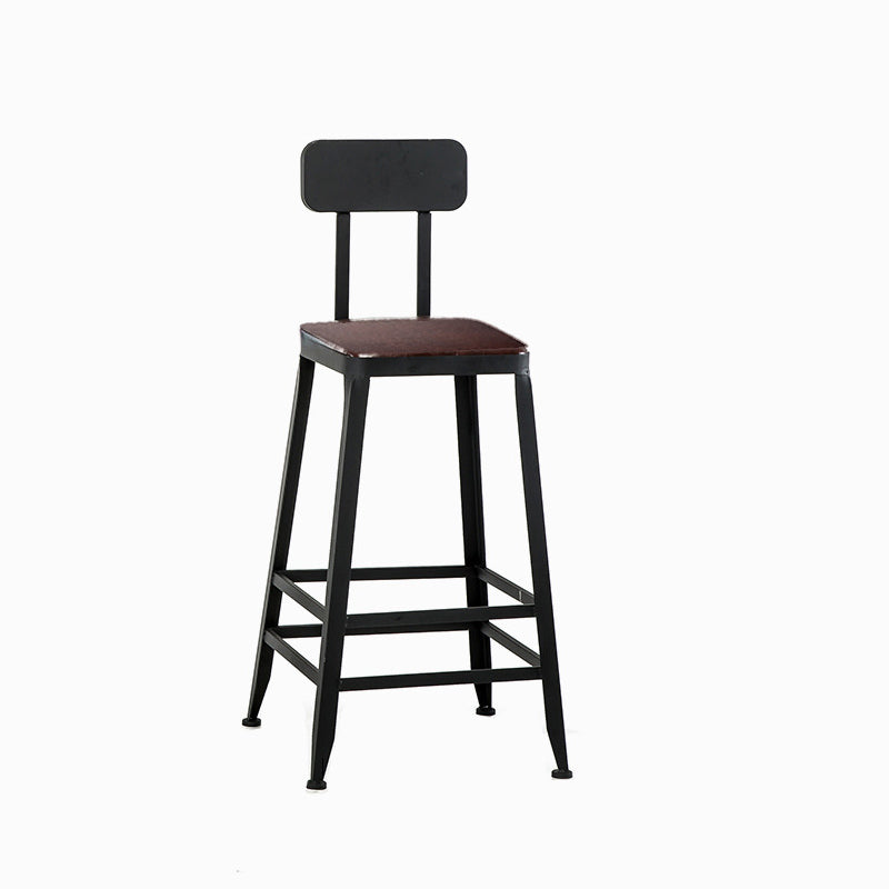 Industrial Rectangle Bar Table Set 1/5 Pieces Solid Wood Counter Table