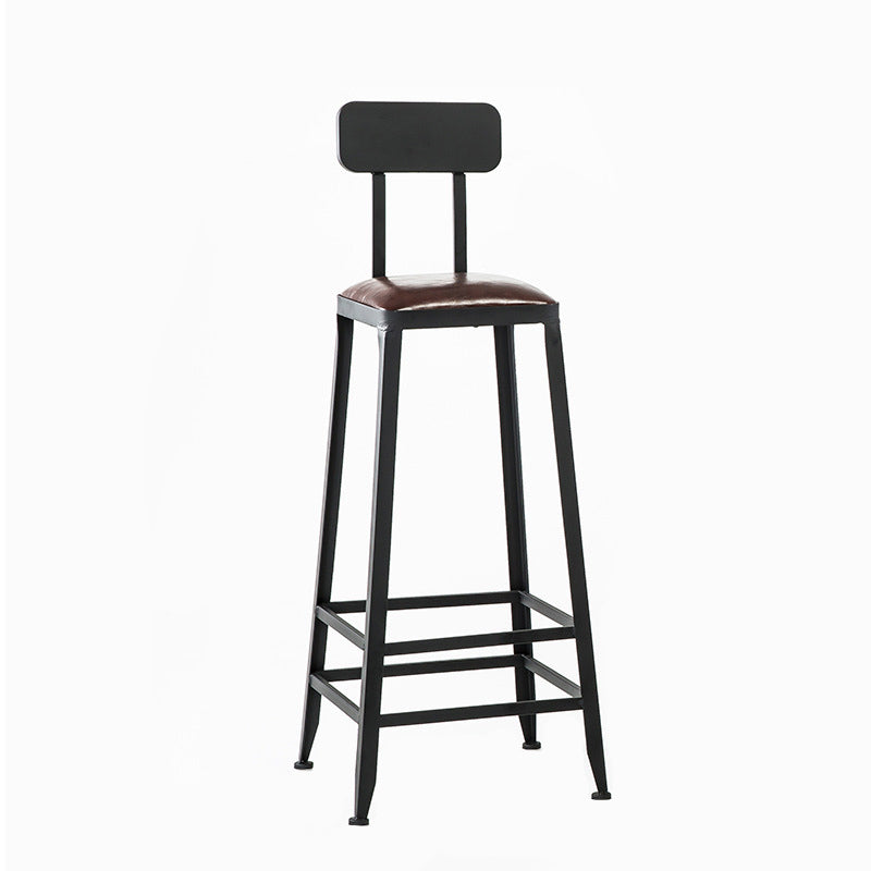 Industrial Rectangle Bar Table Set 1/5 Pieces Solid Wood Counter Table