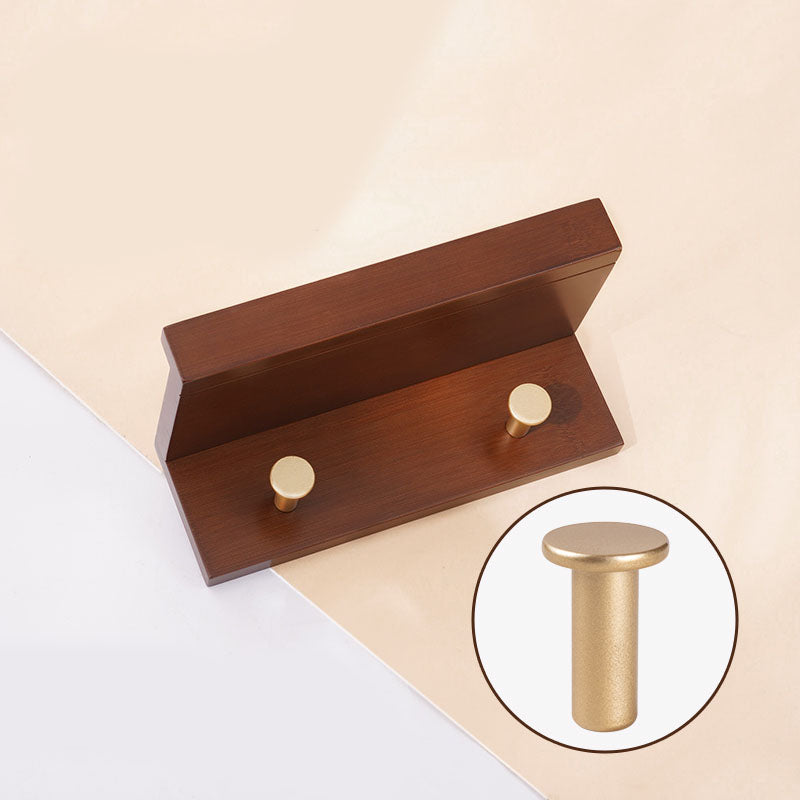 Modern Coat Hanger Wood Wall-Mounted with Shelves and Hooks Entryway Kit