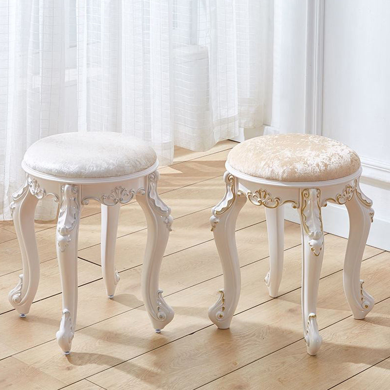 Gold Water Resistant Standard Round Leather Standard for Home Decor