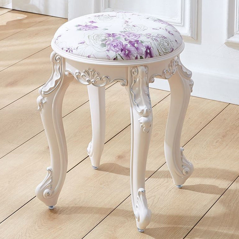 Gold Water Resistant Standard Round Leather Standard for Home Decor