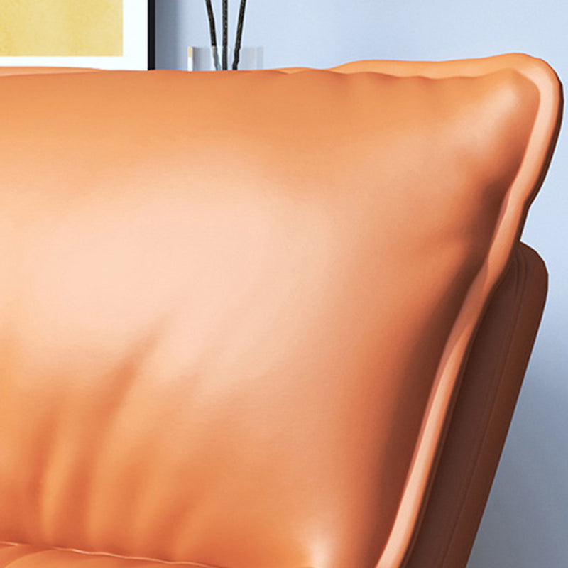 Leisure Solid Color Rocker Chair Water Resistant Glider Chair with Ottoman