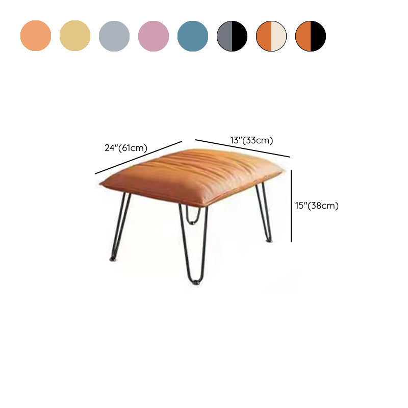 Leisure Solid Color Rocker Chair Water Resistant Glider Chair with Ottoman