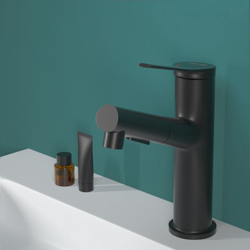 Modern Style Centerset Faucet Lever Handle Faucet for Bathroom