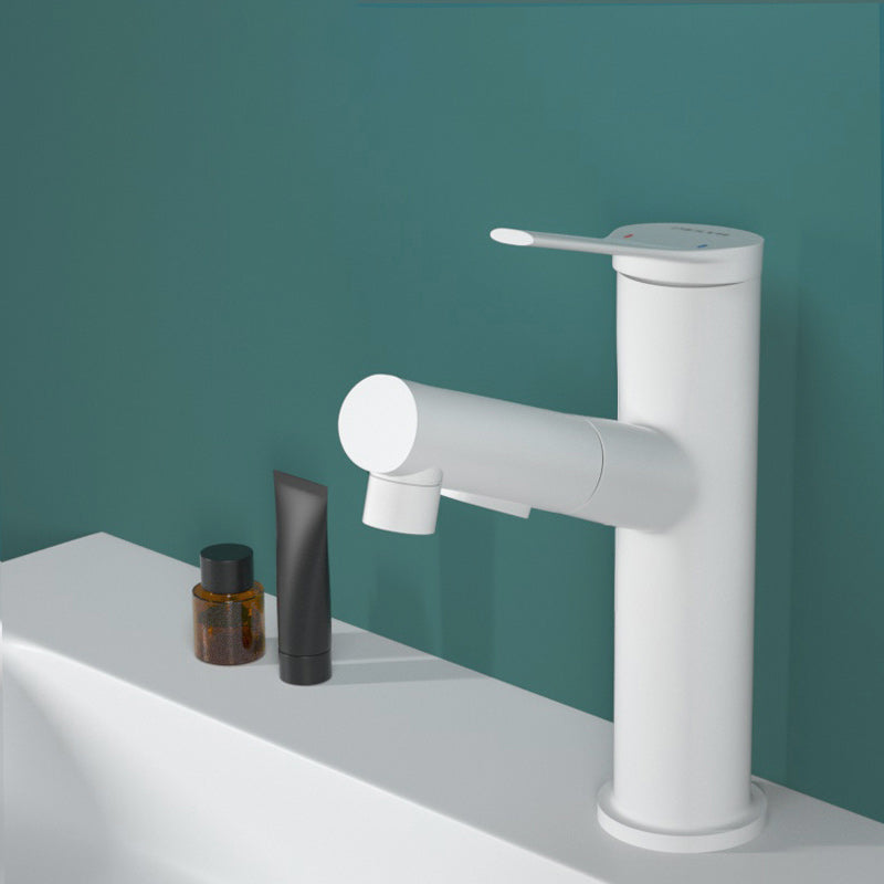Modern Style Centerset Faucet Lever Handle Faucet for Bathroom