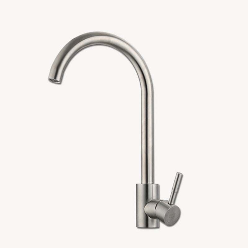 Contemporary Single Handle Kitchen Faucet 1-Hold Water Filler
